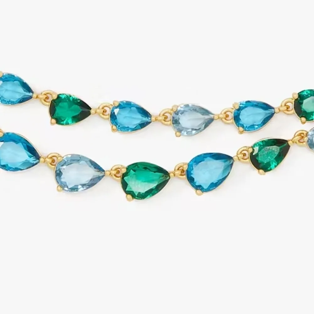 🦚▪️Kate Spade ▪️Perfect Plume Peacock Necklace